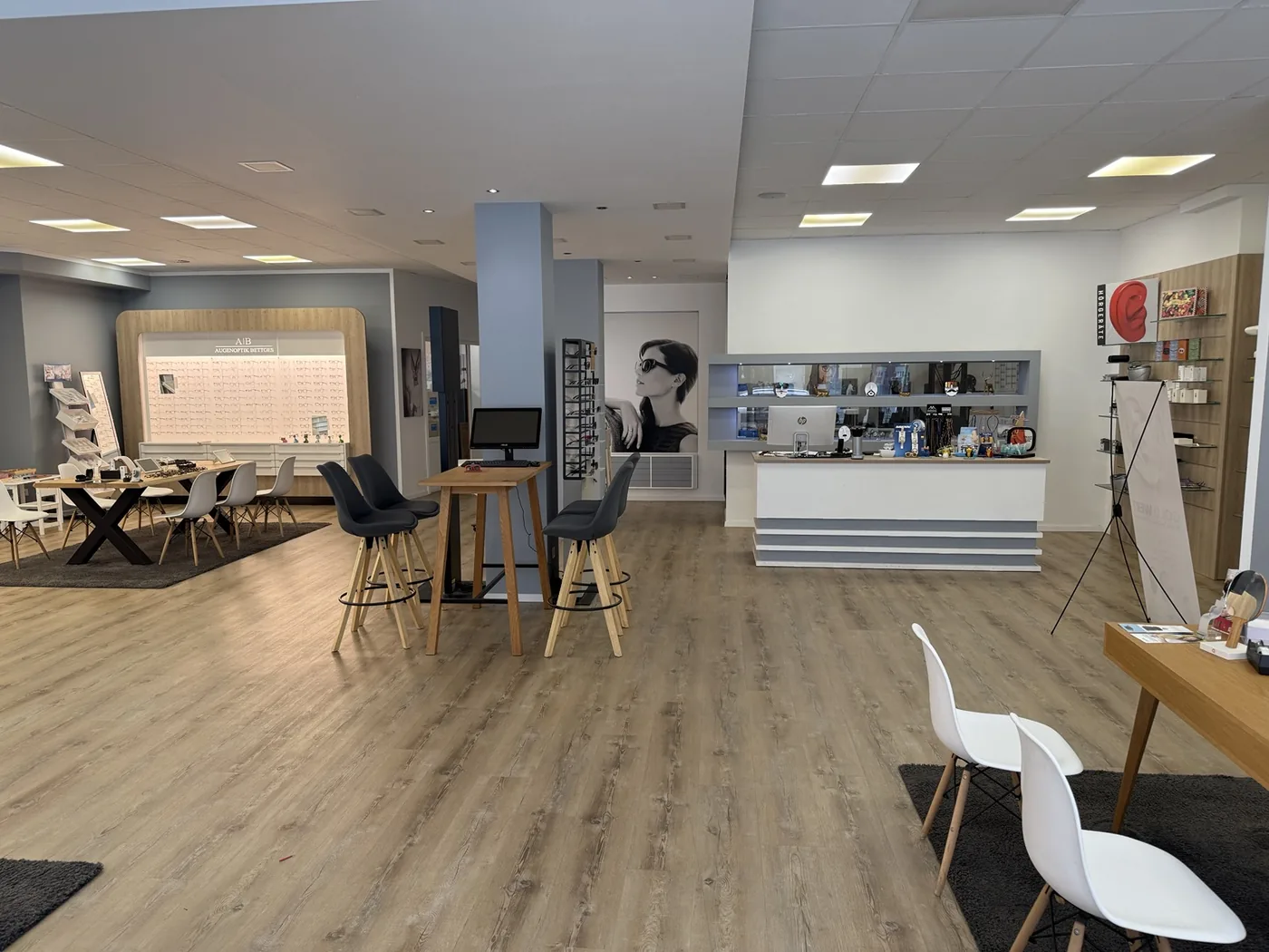 Kinder- und Brillenbereich im Fachgeschäft AB Augenoptik & Hörakustik Bettges